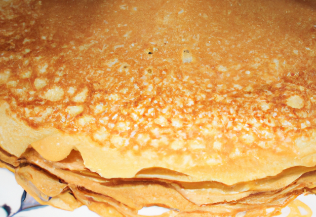 Gâteau de crêpes moelleux