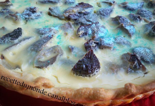 Tarte aux pruneaux à la guimauve !