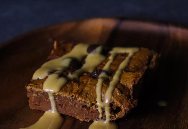 "Brownie" minimaliste au cacao et patate douce