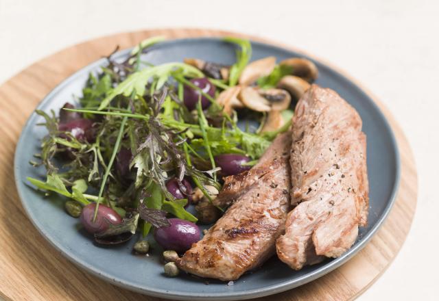 Verdurette d'onglet de veau