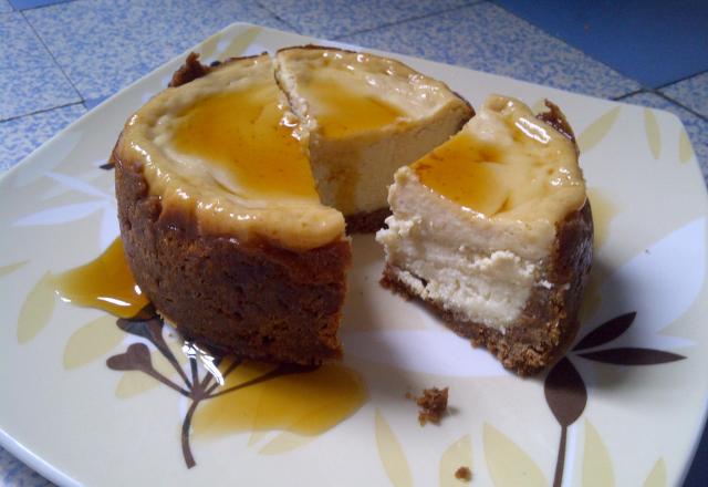 Cheesecake amandes sirop d'érable