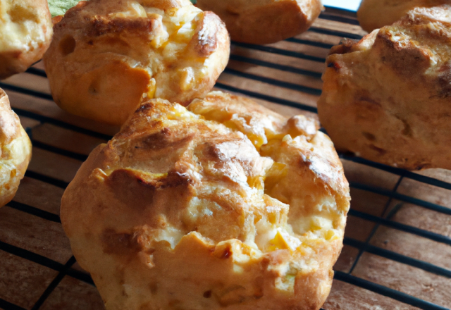 Gougères au munster