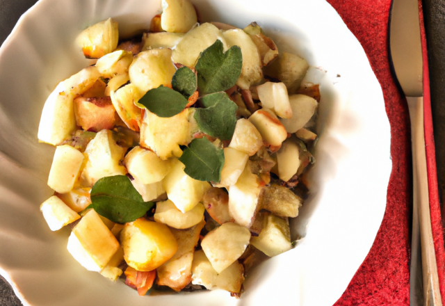 Salade de pomme de terre tiède