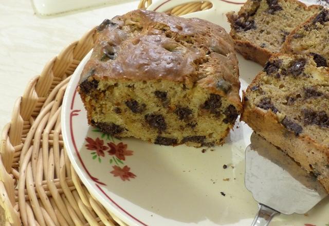 Cake au boudin noir et pommes