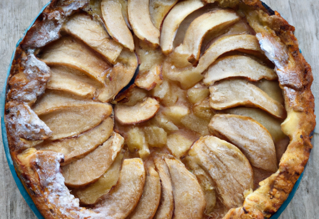 Tarte pomme poire