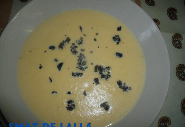 Velouté de potiron aux truffes