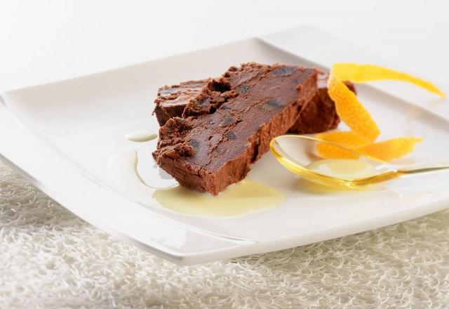 Terrine chocolat orange