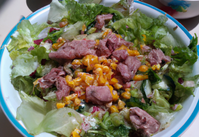 Salade du cow boy