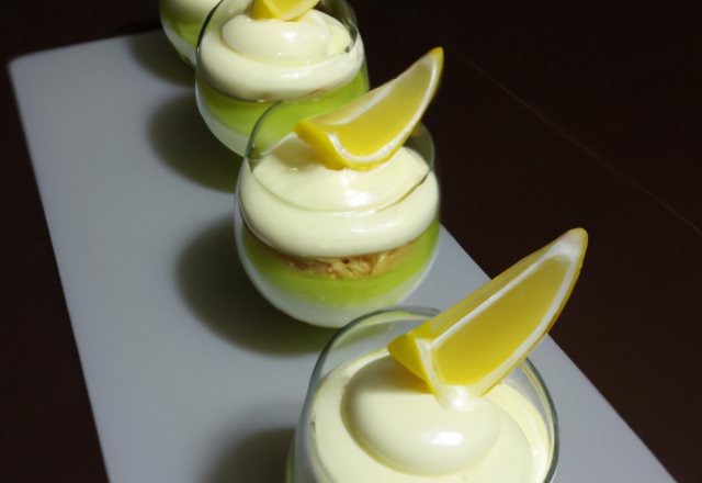 Mousse au citron qui pique un peu mais qu'on adore