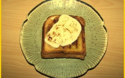 Croques au pesto, bacon, tomate et mozzarella