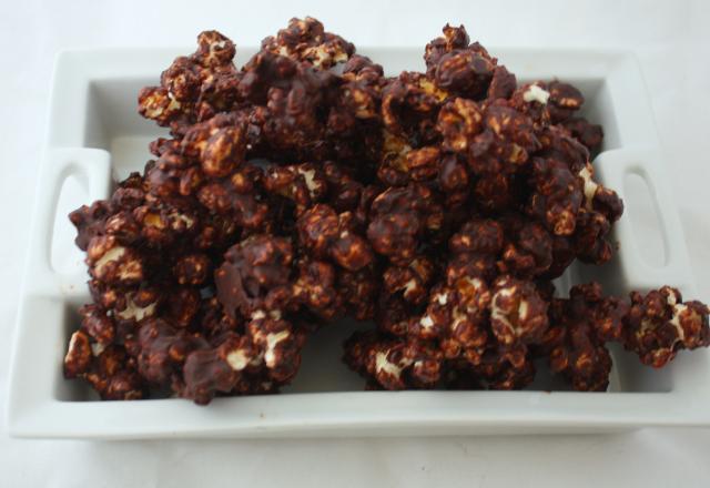 Pop corn au chocolat