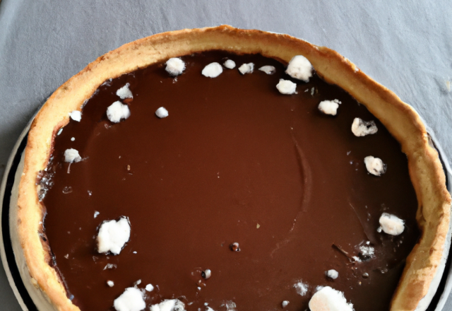 Tarte au chocolat sans beurre