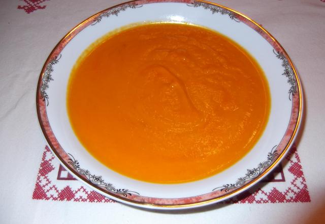 Soupe au potiron classique