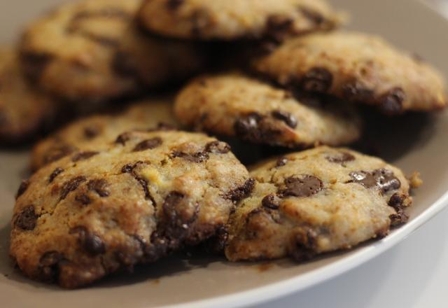 Biscuits à la banane et au chocolat vegan sans gluten