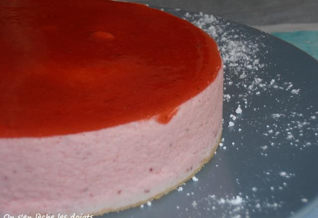 Bavarois aux fraises express