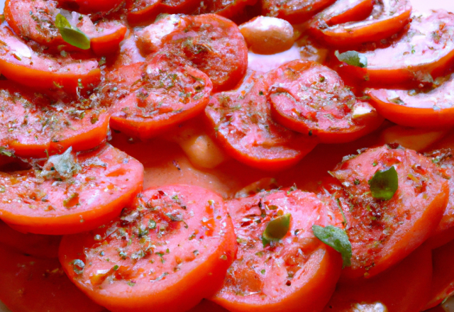 Carpaccio de tomate