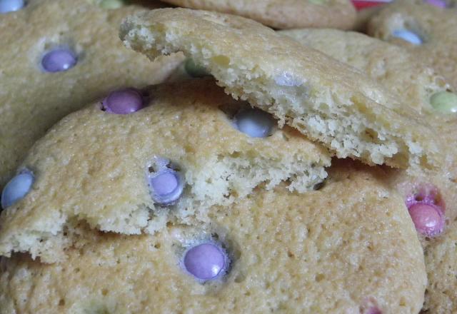 Cookies moelleux aux smarties