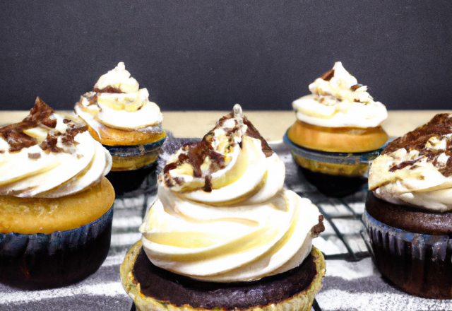 Cupcake chocolat blanc, noir ou au lait: pour tous les goûts! 