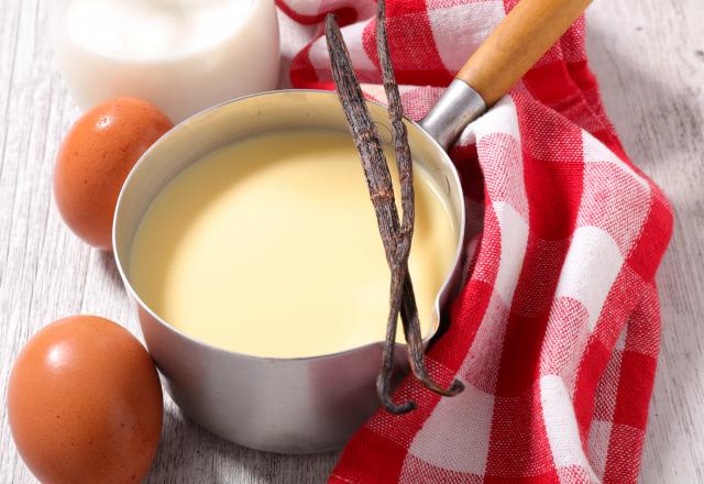 Crème anglaise simple et inratable