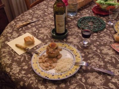 Vol au vent de ris de veau