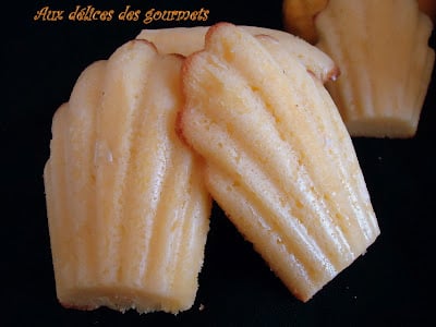 Madeleines au citron faciles