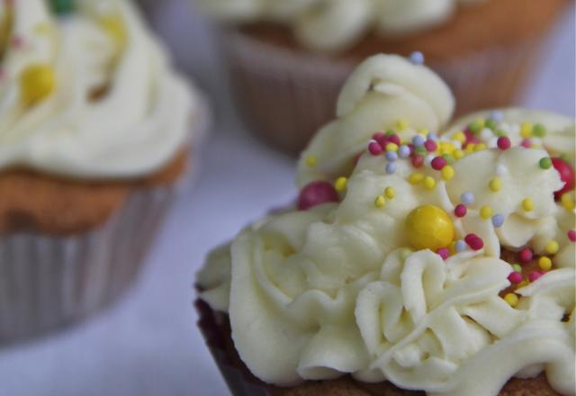 Cupcakes à la vanille faciles