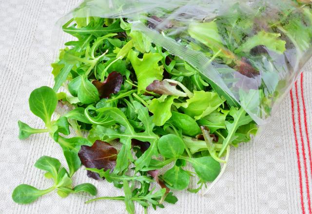 Combien de temps se garde la salade en sachet ?