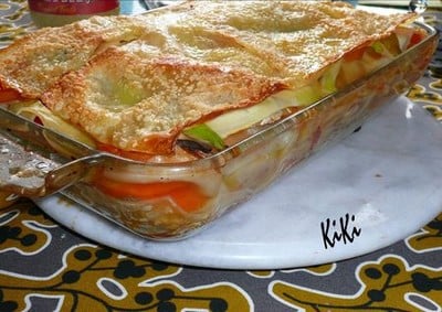 Lasagnes de légumes faciles