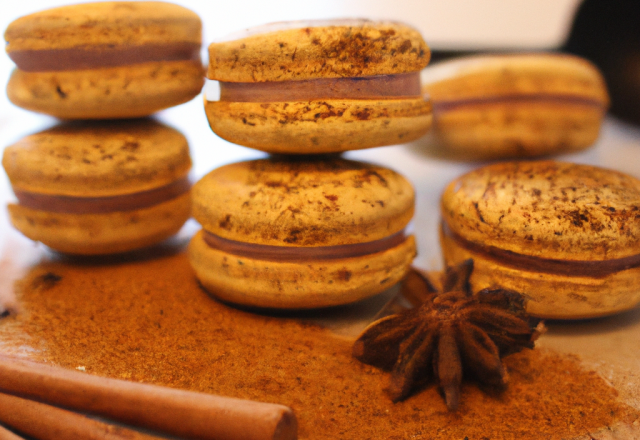 Macaron au cumin