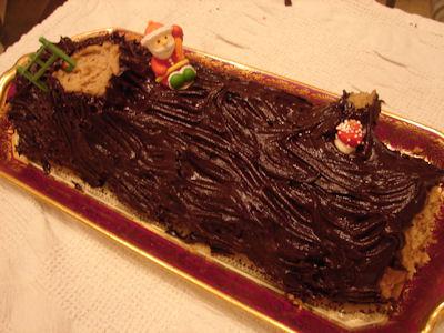 Bûche aux marrons facile