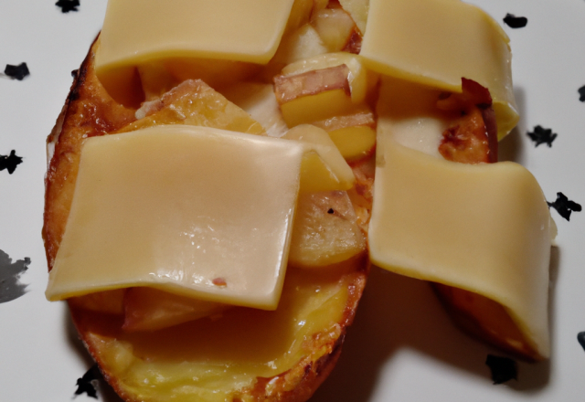 Pommes de terre au fromage à raclette