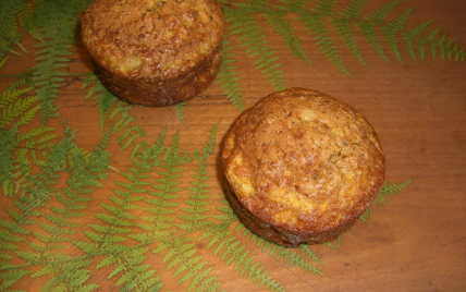 Muffins doux aux pommes