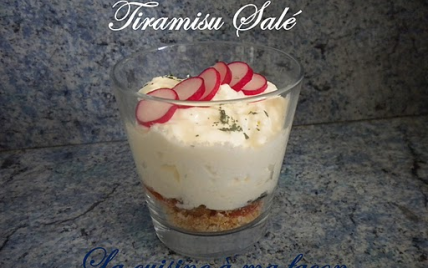 Tiramisu salé