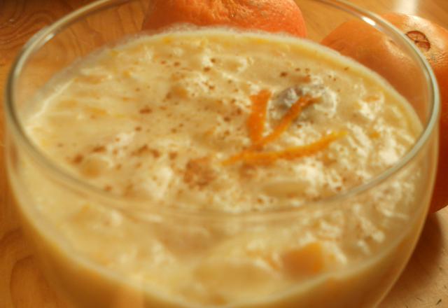 Riz au lait crémeux butternut-orange