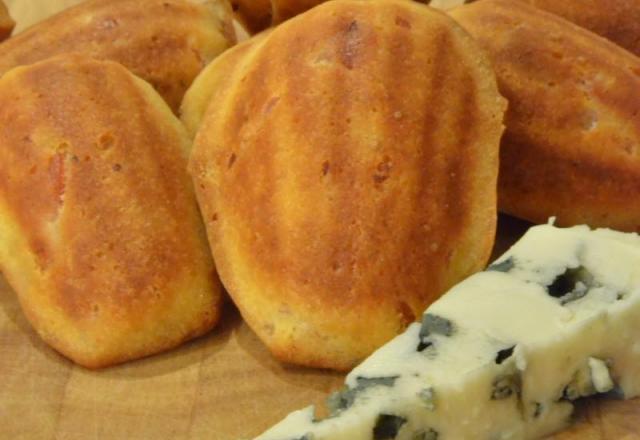 Madeleines au roquefort