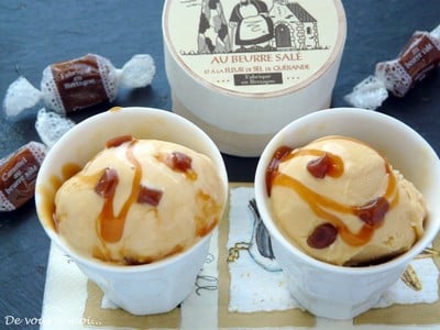 Glace Caramel au Beurre Salé