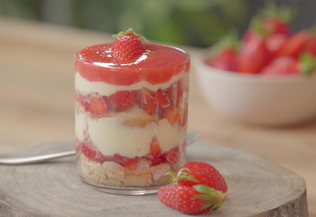 Tiramisu aux Fraises du Périgord IGP