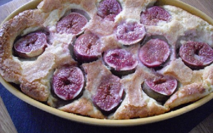 Clafoutis figues