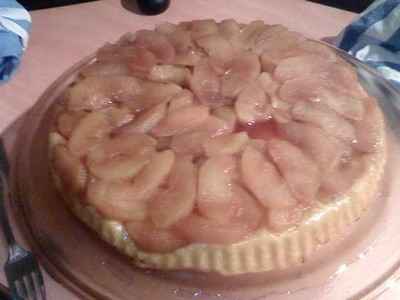 Tarte tatin traditionnelle à la cannelle