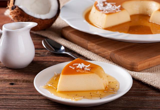 “Excellent et facile à réaliser” : voici la meilleure recette de flan coco selon les lecteurs de 750g !