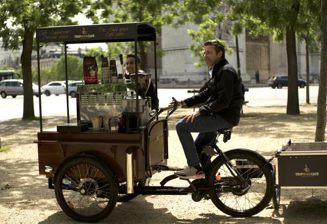 Trip Bike Café : des cafés italiens sur roues en plein Paris