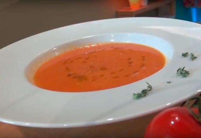 Soupe de tomates rapide