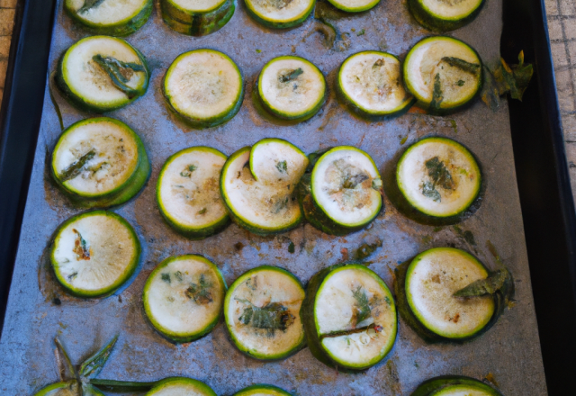 Courgettes aux herbes de Provence