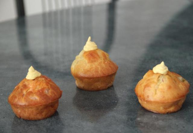 Cupcakes pommes de terre et curcuma