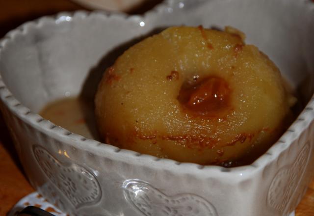 Papillotes de pommes au caramel beurre salé