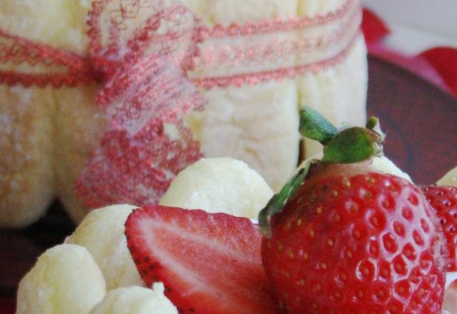 Charlottes aux fraises chantilly