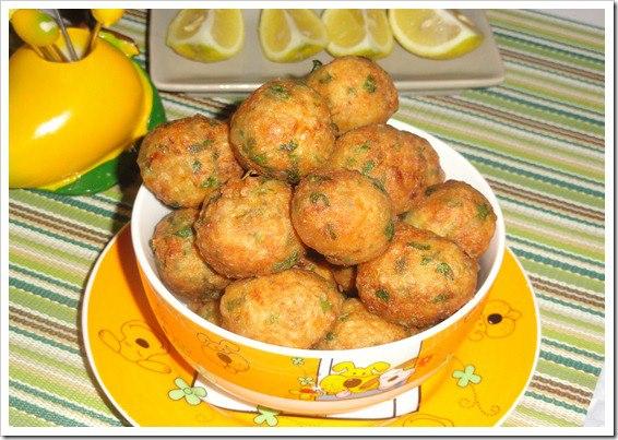 Croquettes de poissons et pommes de terre