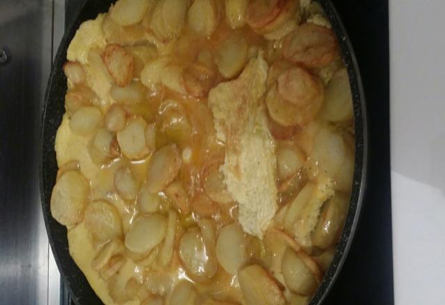 Omelette pomme de terre