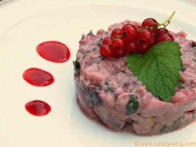 Tartare de maquereau acidulé