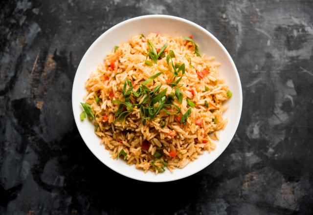 Riz sauté aux légumes au Cookeo